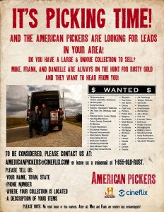 American Pickers flyer